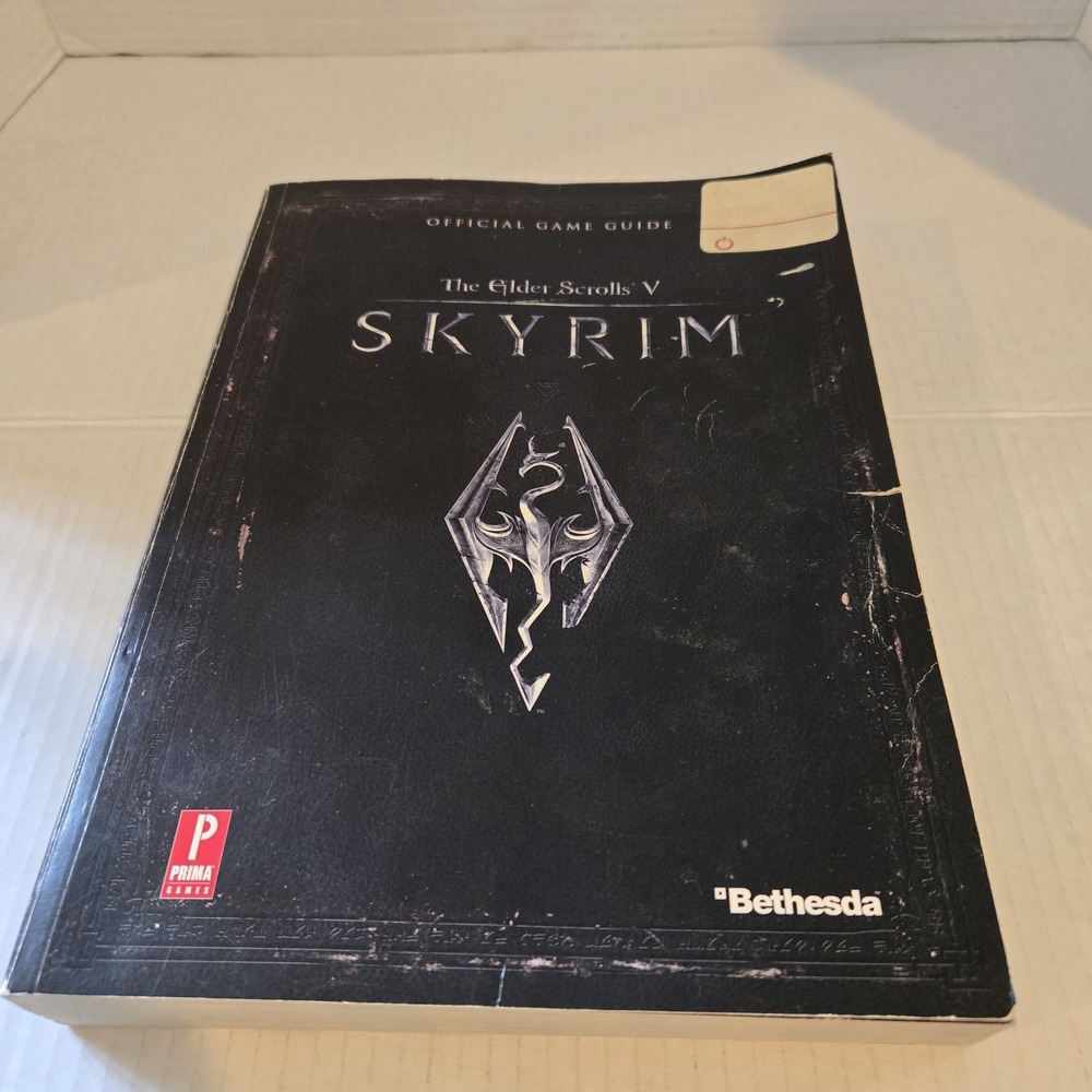 Elder Scrolls V Skyrim Prima Games Official Game‎ Guide EUC